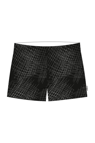 Fashy Herren Badehose – Körperbetont Mit Innenkordel & Innentasche – Stylisches Allover-Muster