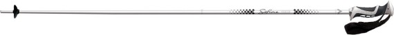 McKINLEY Da.-Skistock Safine Premium WEISS/SILBER