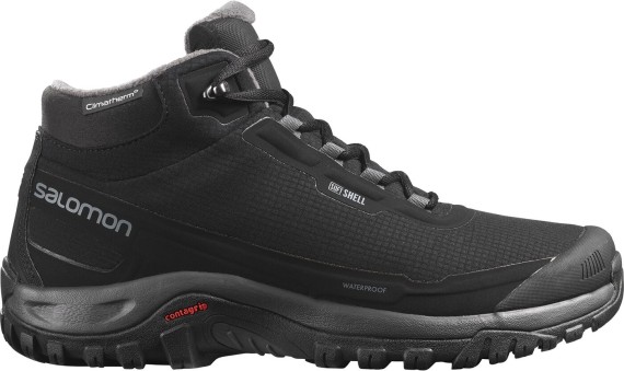SALOMON SHOES SHELTER CS WP Black/Ebony/Black BLACK/EBONY/BLACK